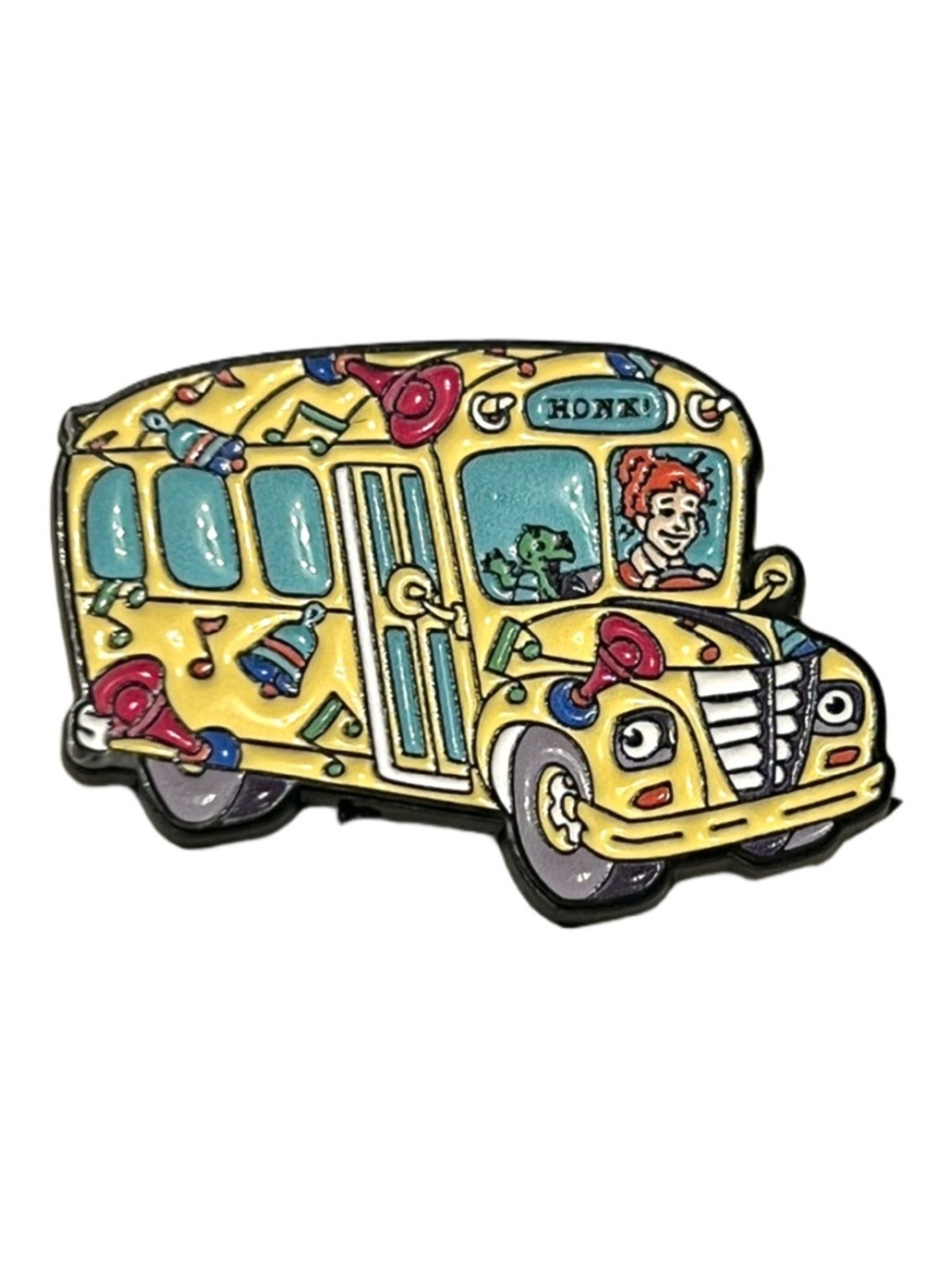 🧷🚌The Magic School Bus Enamel Pin/Brooch - Y2K Nostalgia 🥹
